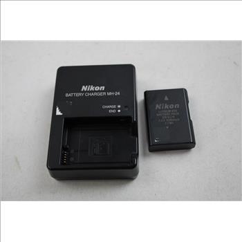 Ruggard Camera Bag, And Nikon Battery Charger MH-24 With Battery Pack