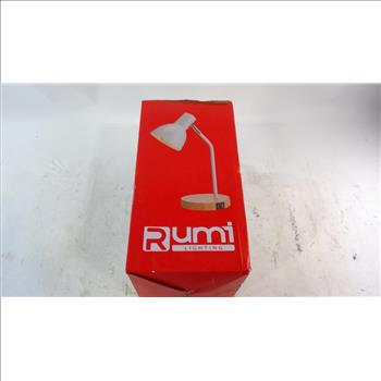Rumi Lighting Desk Lamp With USB Charging Ports