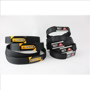 Ryno Gear Duty Belt Lot, 9 Count