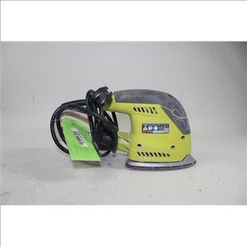 Ryobi 1.2 Amp Corded 5.5 In Corner Cat Sander With Dust Bag