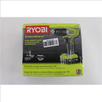 Ryobi 12V Cordless Drill/Driver