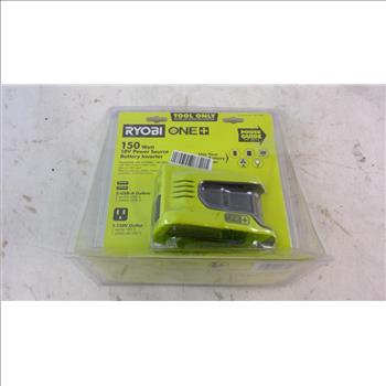 Ryobi 150 Watt 18v Power Source Battery Inverter