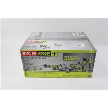 Ryobi 18v 6PC Ultimate Combo