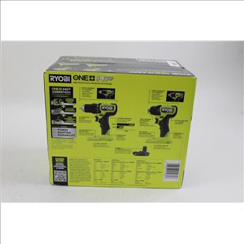 Ryobi 18v Compact Brushless 2-Tool Combo Kit