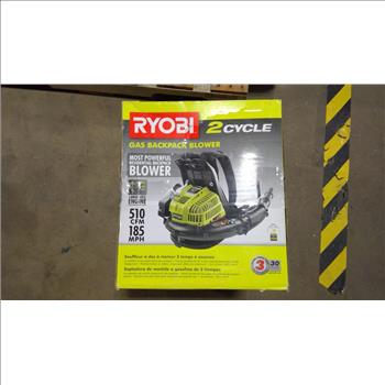 Ryobi 2-Cycle Gas Blackpack Blower