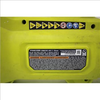 Ryobi 40V Cordless Jet Fan Leaf Blower