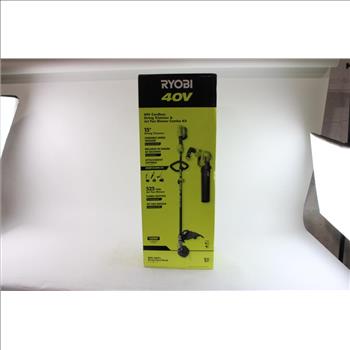 Ryobi 40V Cordless String Trimmer & Jet Fan Blower Combo Kit
