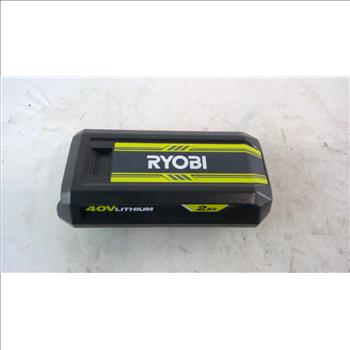 Ryobi 40v Lithium 2ah Rechargeable Tool Battery