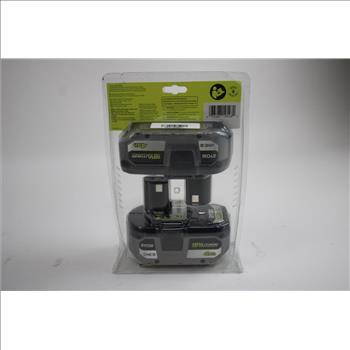 Ryobi 4Ah 18V Battery Pack Set, PBP2004