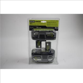 Ryobi 4Ah 18V Battery Pack Set, PBP2004