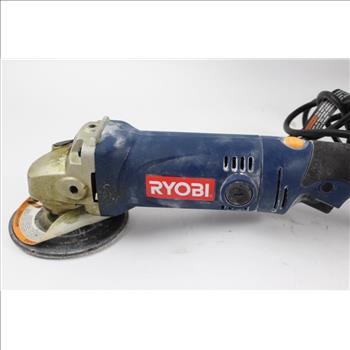 Ryobi AG452 Angle Grinder With Accessories, 6 Pieces