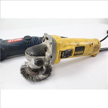 Ryobi AG453 Angle Grinder & More, 2 Items