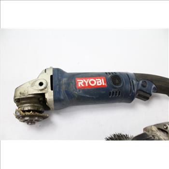 Ryobi AG453 Angle Grinder & More, 2 Items