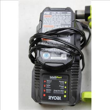 Ryobi Auto Hammer And Ryobi IntelliPort Battery Charger: 3 Items