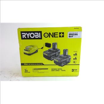Ryobi Battery Starter Kit