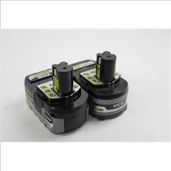 Ryobi Batterys, 2 Pieces