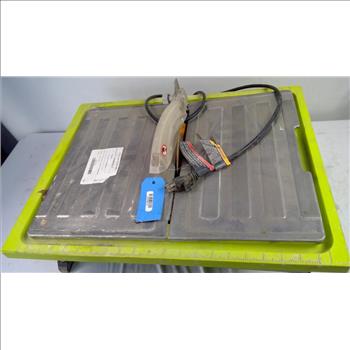 Ryobi Blade Corded Tabletop Wet Tile Saw