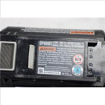 Ryobi Charge LED Battery Charger With 3 Battery Packs, 4 Pieces