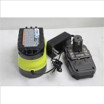 Ryobi Charger And Battery