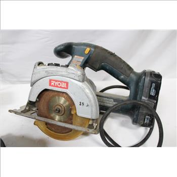 Ryobi Circular Saw, Ryobi Corded Electric Belt Sander Power Tool, & Hercules Angle Grinder 3 Pieces