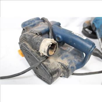 Ryobi Circular Saw, Ryobi Corded Electric Belt Sander Power Tool, & Hercules Angle Grinder 3 Pieces