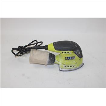 Ryobi Corded Corner Cat Power Sander CFS1503G With Dust Bag