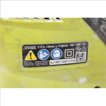 Ryobi Corded Corner Cat Power Sander CFS1503G With Dust Bag