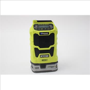 Ryobi Cordless Compact Radio With Bluetooth