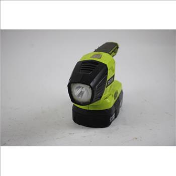 Ryobi Cordless Flashlight And Tools