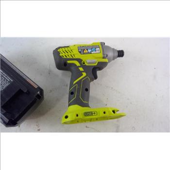 Ryobi Cordless Impace Driver And More, 3 Pieces