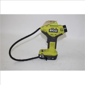 Ryobi Cordless Inflator P737 With Battery Pack