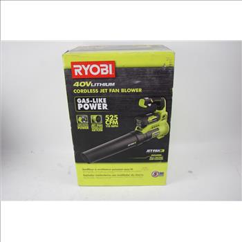 Ryobi Cordless Jet Fan Blower