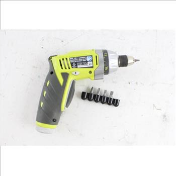 Ryobi Cordless Screwdriver