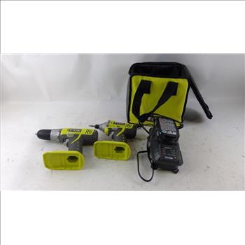 Ryobi Drill Driver And More 4 Pieces