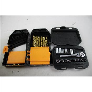 Ryobi Drilling/Driving Kit, Craftsman Socket Wrench Set, And More Tool Sets, 5 Pieces