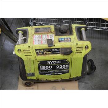 Ryobi Easy Start Portable Digital Inverter Generator