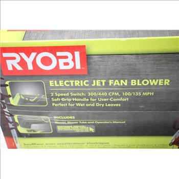Ryobi Electric Jet Fan Blower