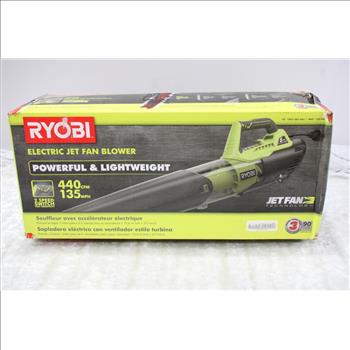 Ryobi Electric Jet Fan Blower