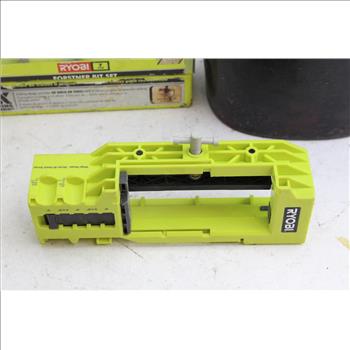Ryobi Forstner Bit Set, And More In Black Bucket, 5+ Pieces