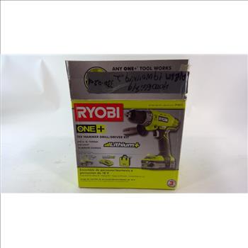 Ryobi Hammer Drill/Driver Kit