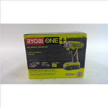 Ryobi One+ 18V Impact Driver Kit
