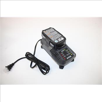 Ryobi ONE + Battery Charger With 18v Lithium Ion Battery