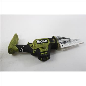 Ryobi One-handed Reciprocating Saw, Reciprocating Saw, 18V Battery Pack And More, 4 Pieces