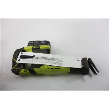 Ryobi One-handed Reciprocating Saw, Reciprocating Saw, 18V Battery Pack And More, 4 Pieces