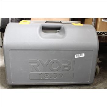 Ryobi P205 Drill Driver, P510 Reciprocating Saw, P501 Circular Saw And Battery Charger