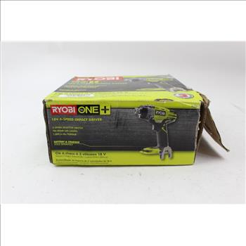 Ryobi P237 One+ 18V 3 Speed Cordless Impact Driver (Tool Only)