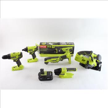 Ryobi Power Tool Bulk Lot, 5+ Pieces