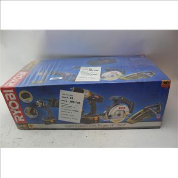 Ryobi Power Tool Set 5 Pieces