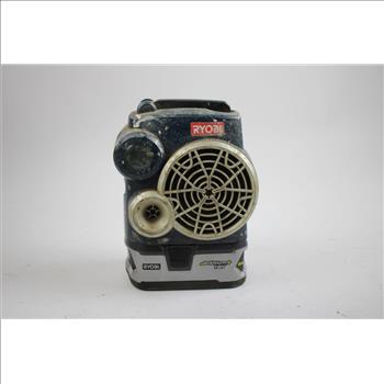 Ryobi Radio And Corded Rotary Tool, 2 Pieces