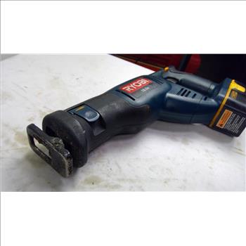 Ryobi Reciprocating Saw, Barbasol Shaver, Dewalt Tool Bag, Herschel Backpack, 4 Pieces